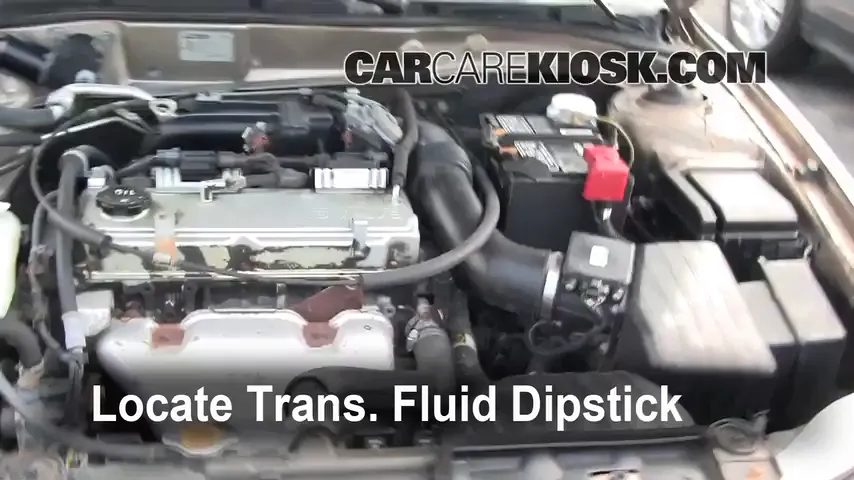 2002 Mitsubishi Galant ES 2.4L 4 Cyl. Transmission Fluid
